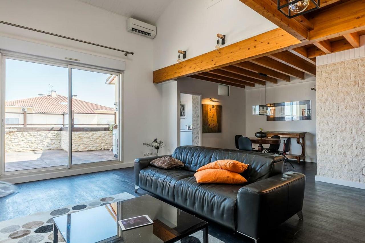 Penthouse 120 M2 Vue Imprenable Lattes Apartment Bagian luar foto